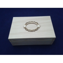 SKLEJKA #3mm Ornament 7,5x5,5cm , ramka ozdobna (3), ażurowa